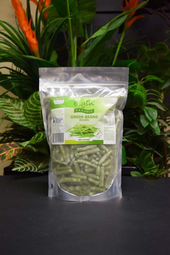 ORG Organic Frozen Green Beans (Diced) 600g