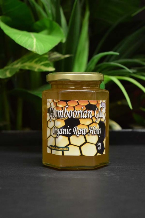 UO Goomboorian Gold Organic Raw Honey 500g