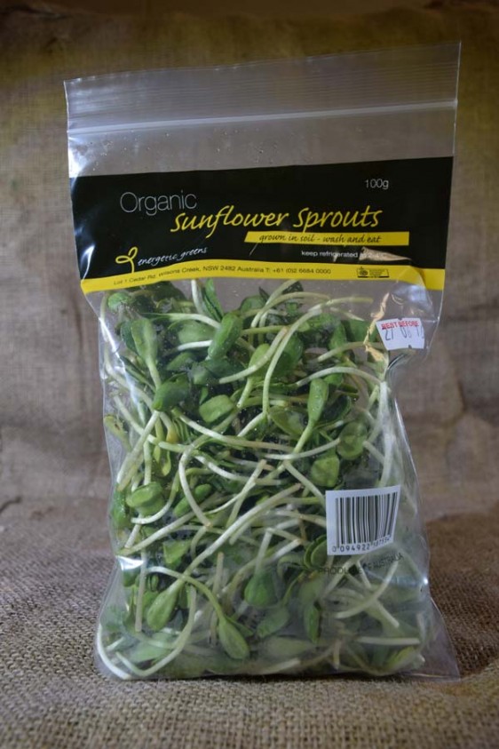 Sprouts Sunflower 100g (bag)