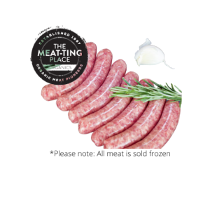organic lamb rosemary sausages