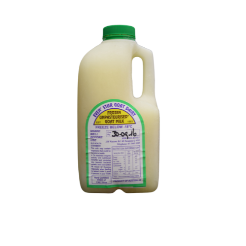 Organic Raw Goat Milk