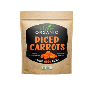 organic frozen diced carrots