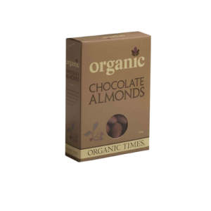 organic milk chocolate almonds