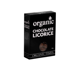 organic milk chocolate licorice
