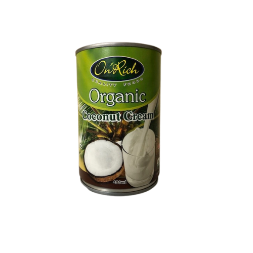 ORG OnRich Coconut Cream 400ml - Organic and Quality Foods