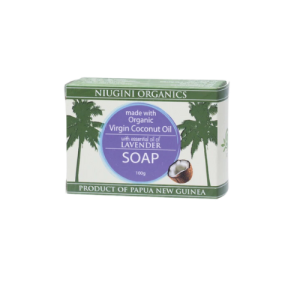 niugini coconut oil soap lavender