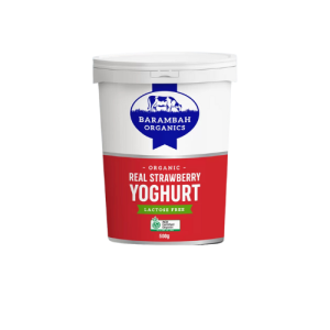 Barambah organic strawberry yoghurt 500g